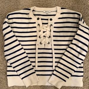Madewell Tie Up Sweater